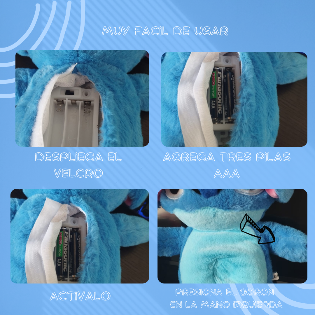 Peluche Stitch anti estres